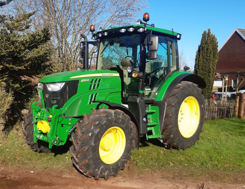 John Deere 6130r afgeleverd met 50 uur , trekker voorbereid op autotrack/gps